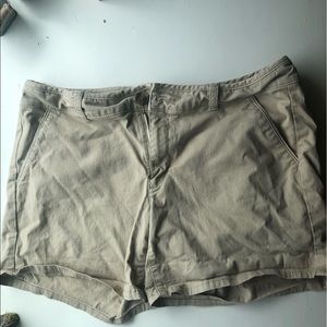 Khaki shorts